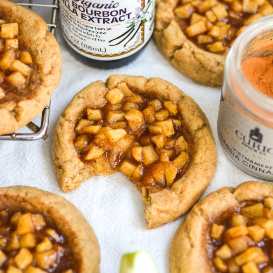 Vegan Apple Pie Cookies