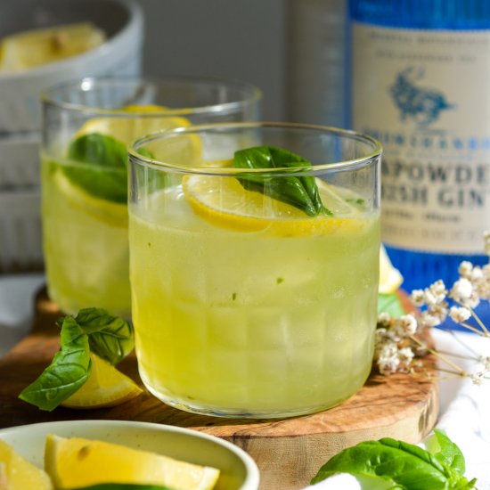 Gin Basil Smash