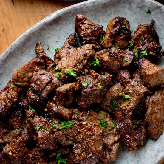 Air Fryer Steak Bites