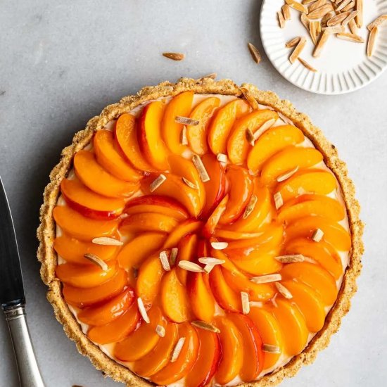Apricot Mascarpone Crostata