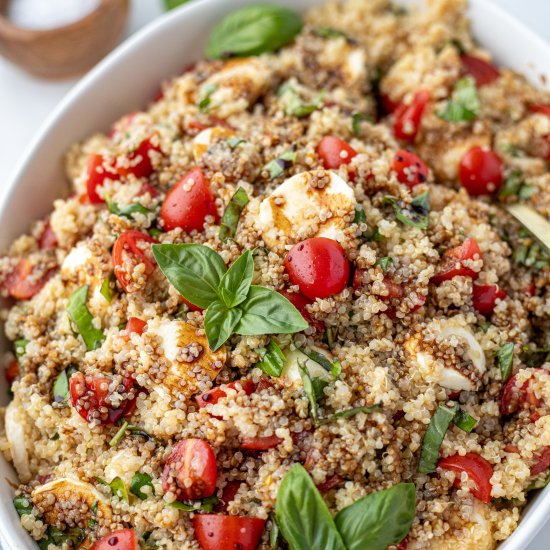 Quinoa Caprese Salad