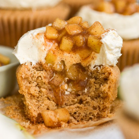 Apple Pie Cupcakes