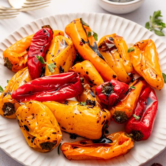 Roasted Mini Peppers