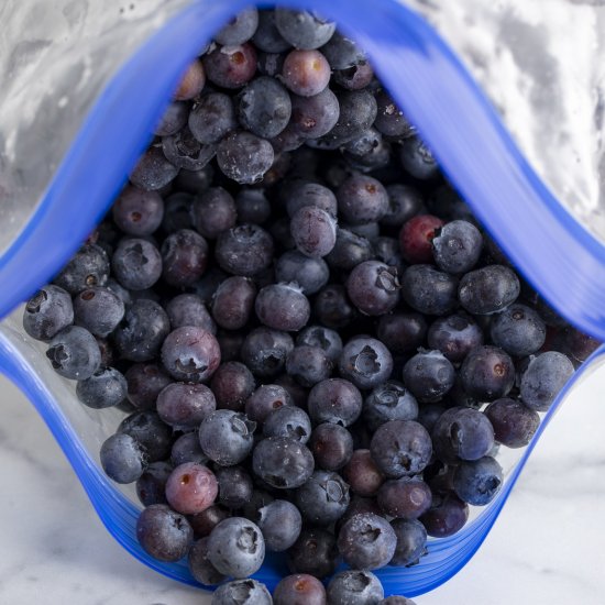 How to Freeze Blueberries