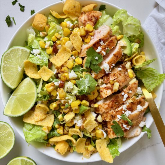 Buttery Corn & Chicken Salad