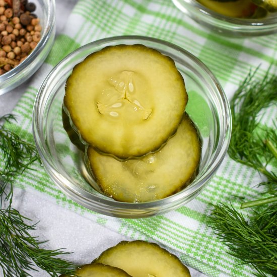 Refrigerator Pickles