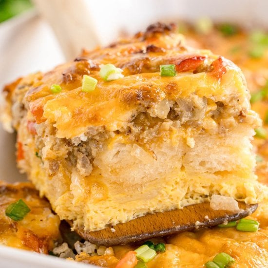 Biscuit Breakfast Bake Recipe