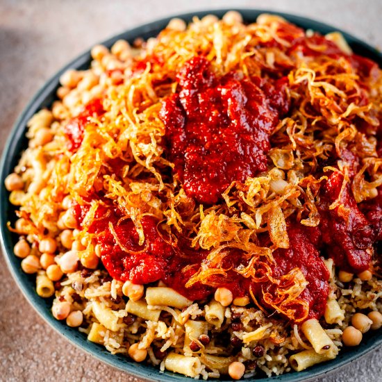 Egyptian Koshari – Egypt’s beloved