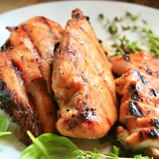 Easy Soy Sauce Grilled Chicken