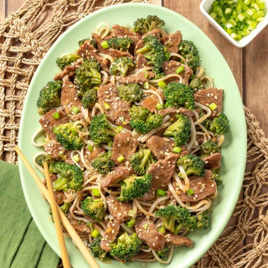 East Beef & Broccoli Stir-Fry