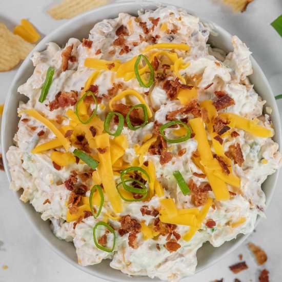 Easy Crack Dip- Bacon Ranch Dip