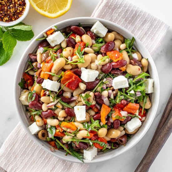 Mediterranean Bean Salad