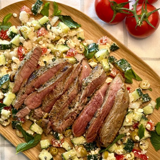 Air Fryer Lamb Steaks