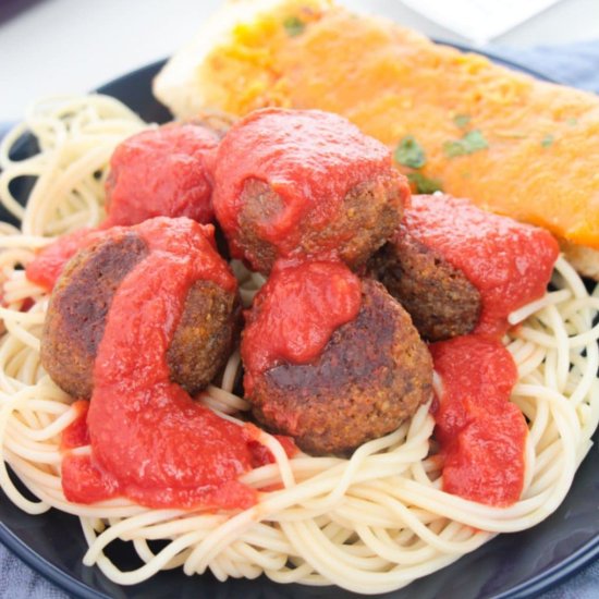 Easy Vegetarian Eggplant Meatballs