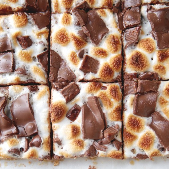 S’mores Toffee Bars