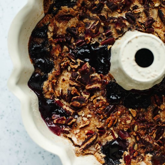 Bisquick Blueberry Cobbler Crisp