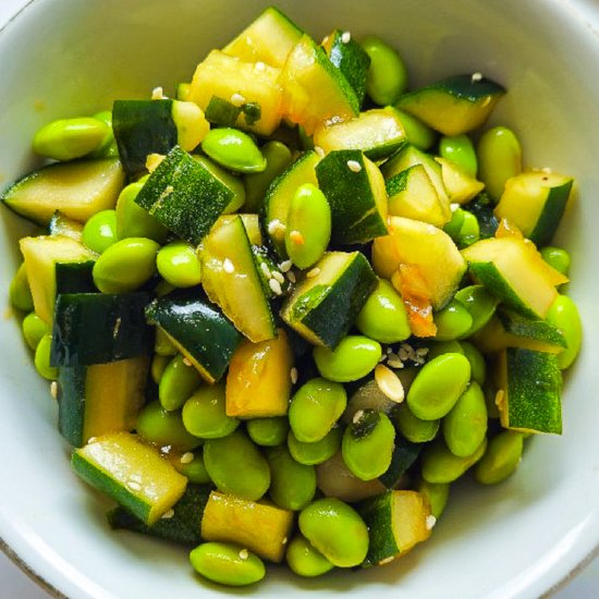Edamame Cucumber Salad Recipe