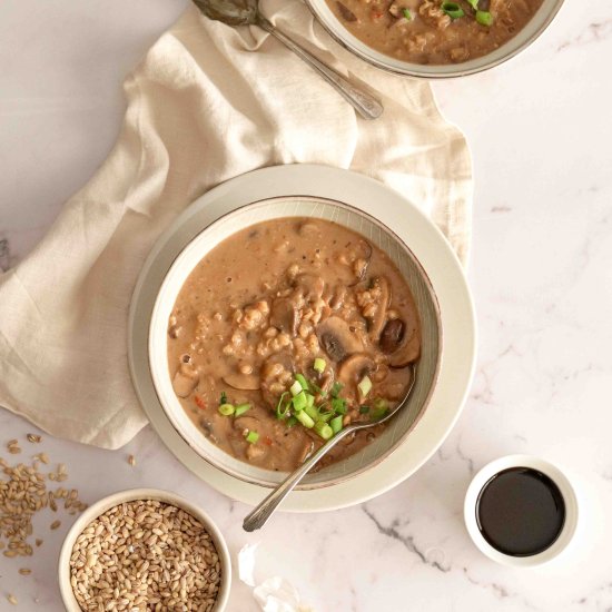Mushroom and Miso Soup