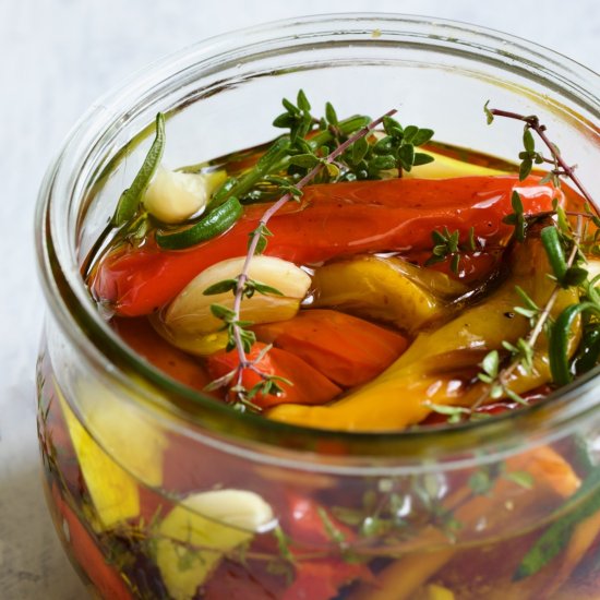 Roasted Mini Peppers