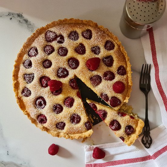 Raspberry Frangipane Tart