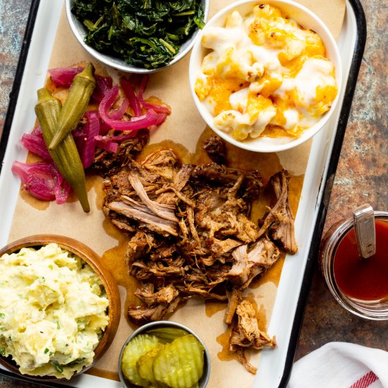 Dutch Oven Pulled Pork BBQ