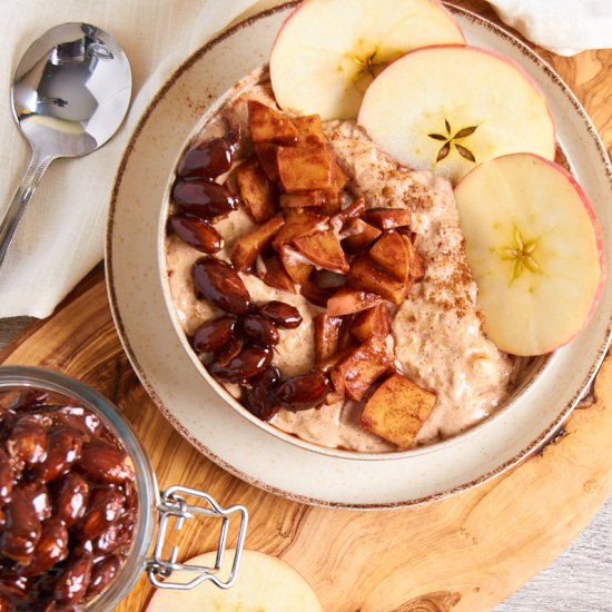 Apple Cinnamon Protein Oatmeal