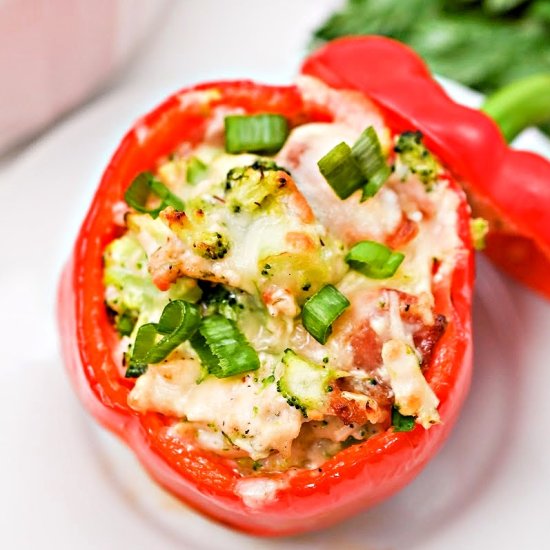 Ranch Chicken Stufed Peppers