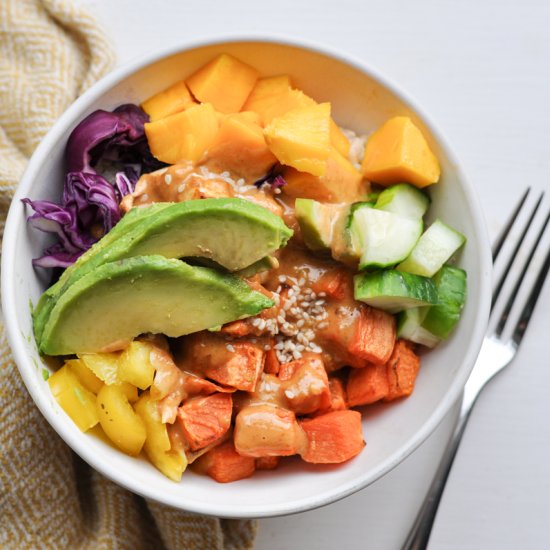 Sweet Potato & Tofu Buddha Bowl