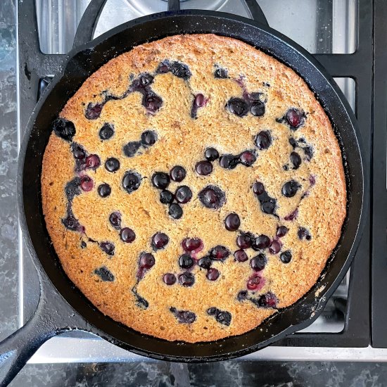 Blueberry Spoon Cake