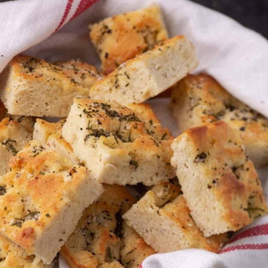 Almond Flour Focaccia