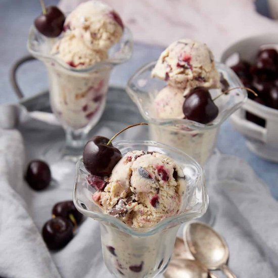 Cherry Garcia–Style Ice Cream