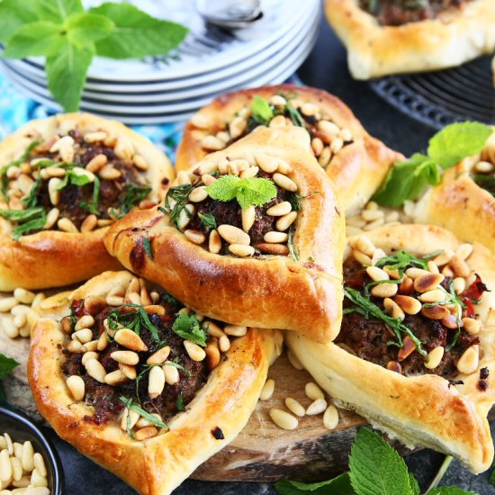 Sfiha-Lebanese Meat Pies
