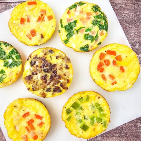 Mini Meal Prep Omelets