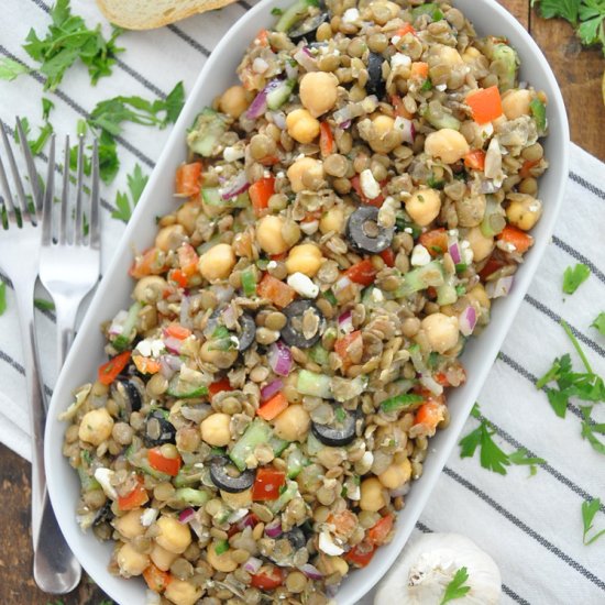 Mediterranean Lentil Salad