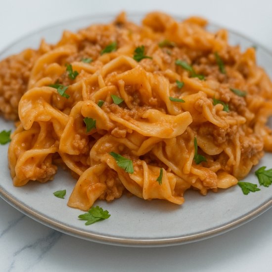 Creamy Beef and Noodles