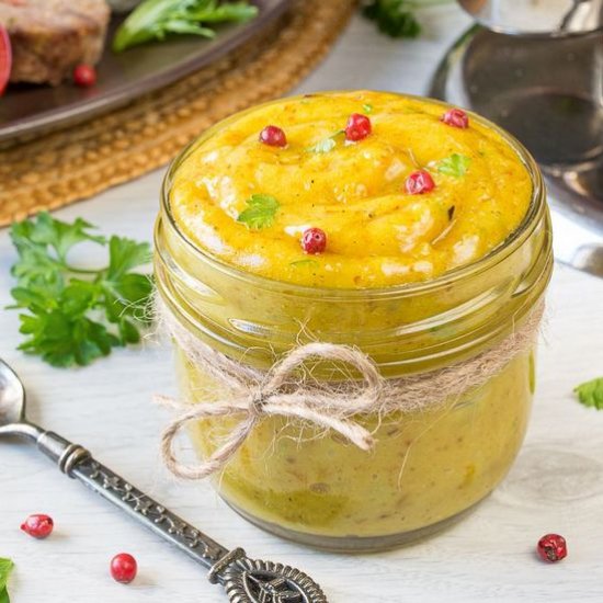 Curry Mayonnaise from Scratch