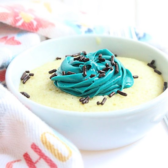 Single Serving Cake from a Cake Mix