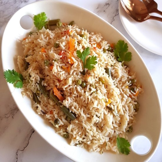 Easy Vegetable Pulao