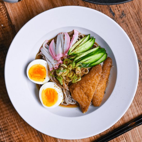 Hiyashi Kitsune Soba