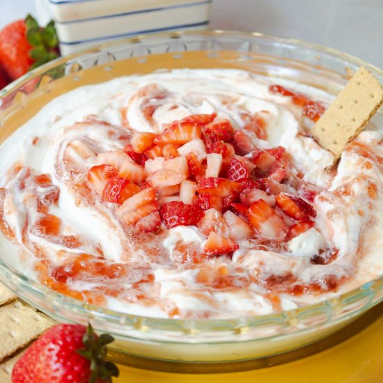 Strawberry Cheesecake Dip