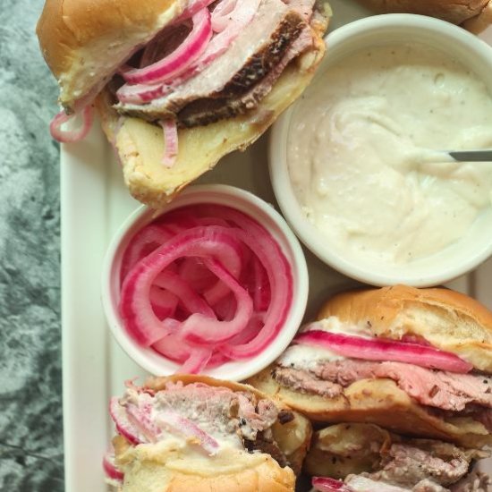 Roast Beef Sliders