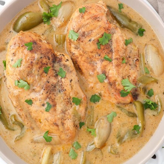 Creamy Cajun Chicken Crock Pot