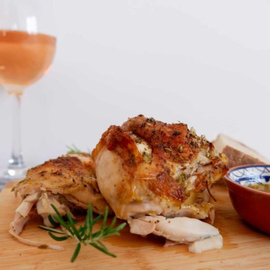 Chicken Cacciatore in White Wine