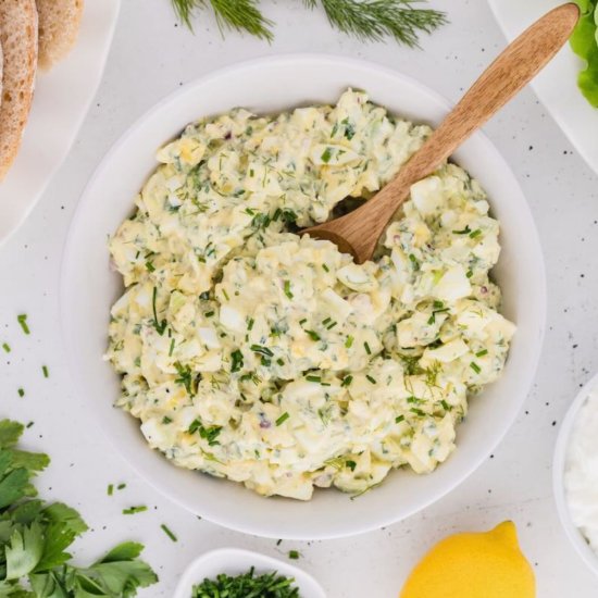 Egg Salad with Cottage Cheese