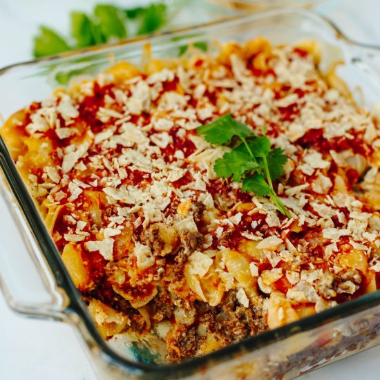 Cheesy Nacho Bake