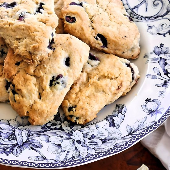 blueberry scones