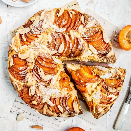 Almond Apricot Cake