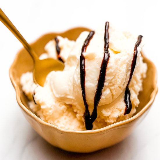 Homemade Vanilla Ice Cream