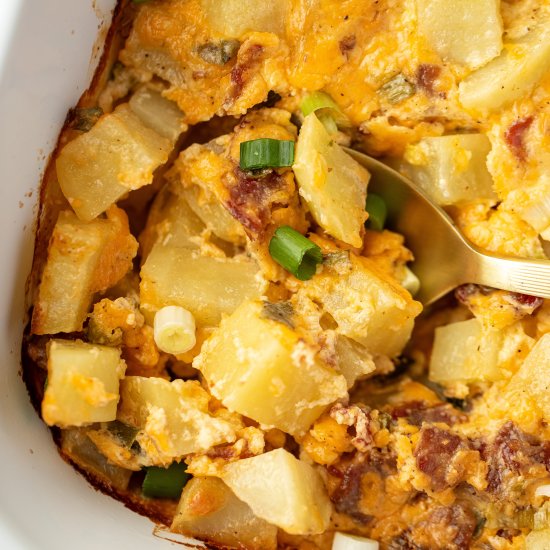 Mississippi Mud Potatoes