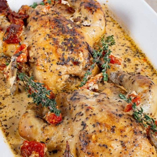 Cornish Hens with Dreamy Marry Me
